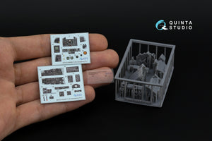 Quinta Studio QDS+48486 F-4N Phantom II 3D-Printed &amp;amp; colored Interior on decal paper (Academy) (Small version) (with 3D-printed resin parts) 1/48 – Bild 2