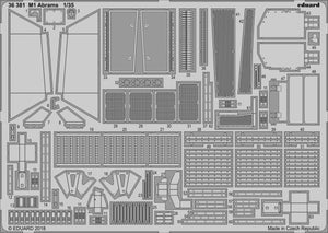 Maquette Eduard 36381 M1 Abrams PANDA MODELS au 1/35