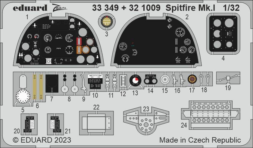 Eduard BIG33153 Spitfire Mk. I KOTARE 1/32 – image 2