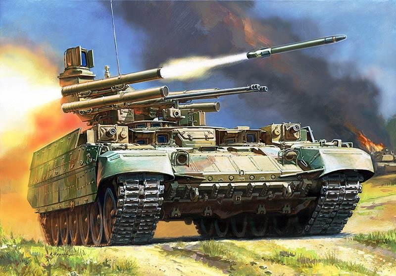 Zvezda 3636 Russian Fire Support Combat Vehicle TERMINATOR 1/35 – obrázek 2