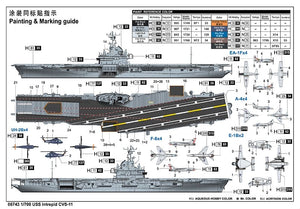 Trumpeter 06743 USS Intrepid CVS-11 1/700 – image 6