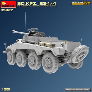 MiniArt 35427 Sd.Kfz. 234/4 SCHWERER PANZERSPÄHWAGEN 7.5 cm. INTERIOR KIT 1/35 – image 12