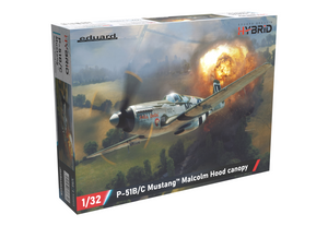 Eduard 932013 North American P-51 B Mustang (Malcolm Hood Canopy) Hybrid Edition 1/32 – image 2