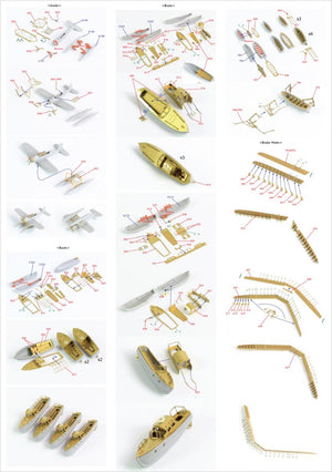 Pontos 35022F1 BISMARCK 1941 Detail Up Set 1/350 – image 13
