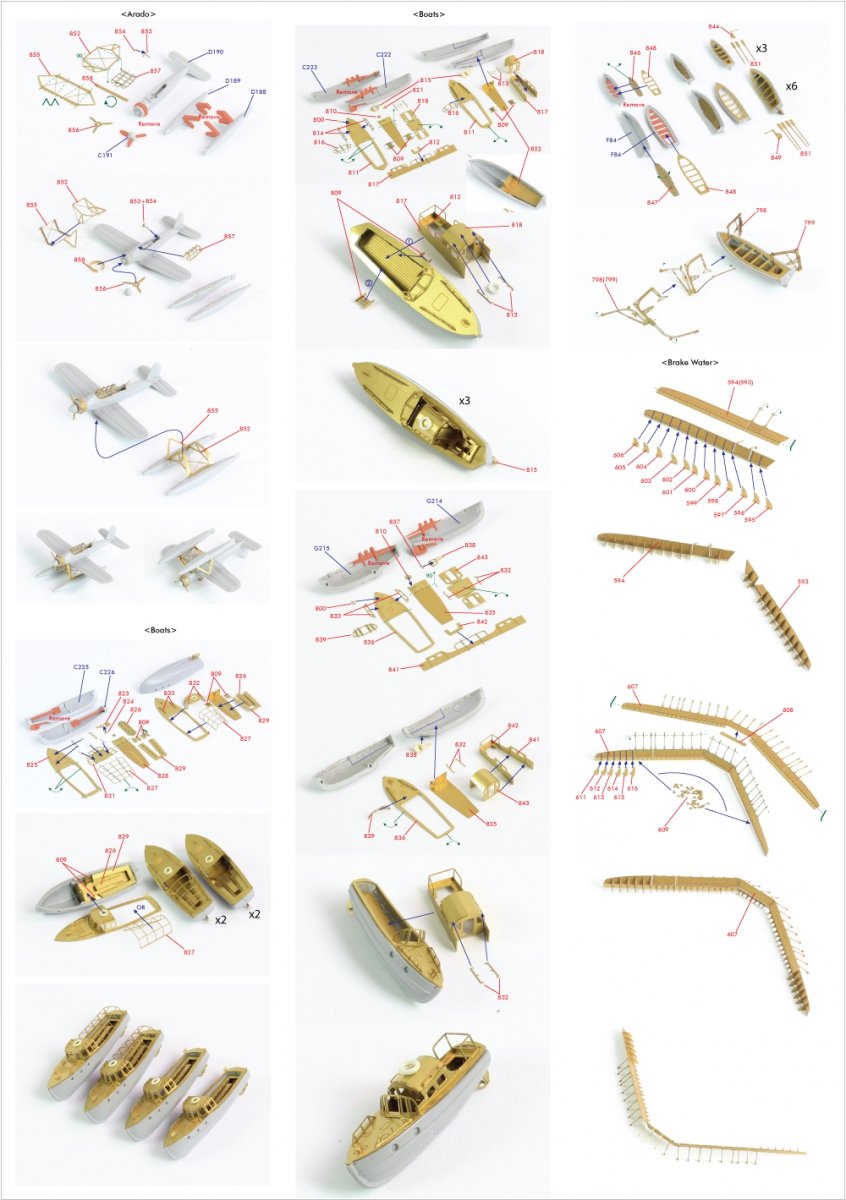 Pontos 35022F1 BISMARCK 1941 Detail Up Set 1/350 – image 13