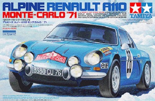 Tamiya 24278 Alpine Renault A110 Monte-Carlo '71 1/24
