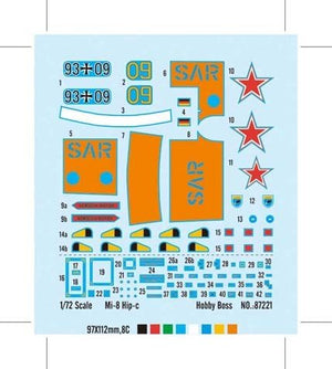 Hobby Boss 87221 Mi-8T Hip-C 1/72 – immagine 2