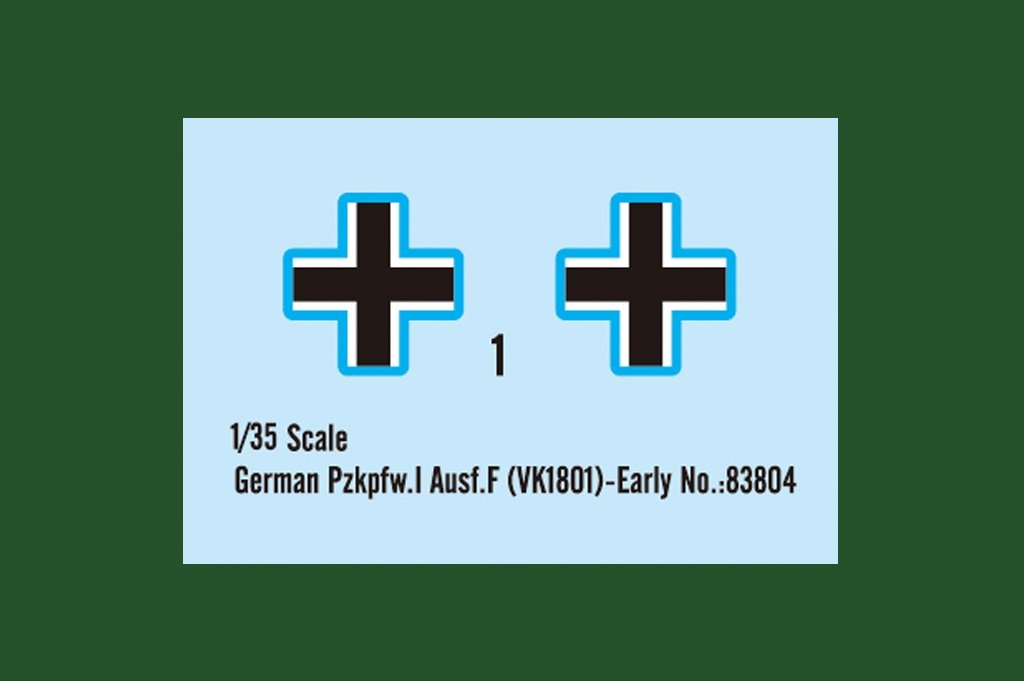 Hobby Boss 83804 German Pz.Kpfw.I Ausf.F (VK18.01)-Early 1/35 – image 4