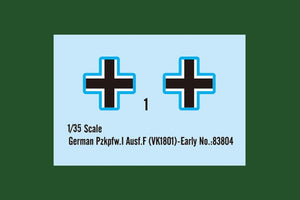 Hobby Boss 83804 German Pz.Kpfw.I Ausf.F (VK18.01)-Early 1/35 – image 4