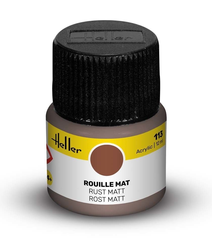 Heller 9113 113 Rust - Matt 12ml