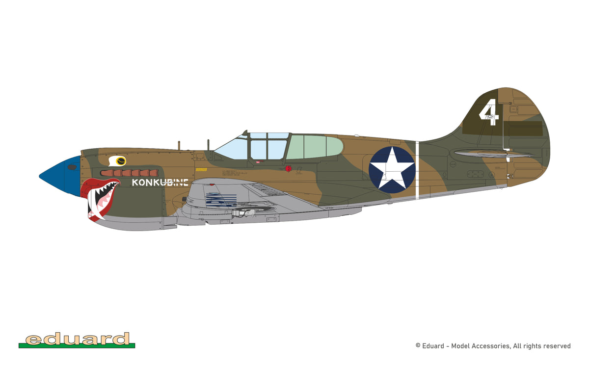 Eduard 82243 P-40K short tail 1/48 – image 5