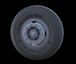 Panzer Art RE35-247 Road wheels for Bussing-Nag 4500 (late pattern) 1/35