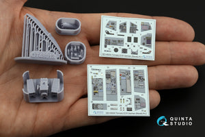 Quinta Studio QDS+48204 Tornado ECR German 3D-Printed &amp;amp; colored Interior on decal paper (Revell) (small version) (with 3D-printed resin parts) 1/48 – image 4