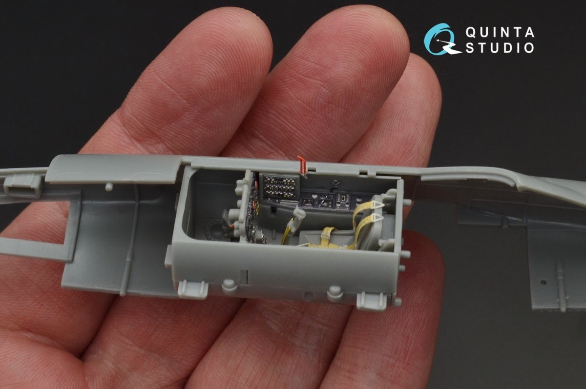 Quinta Studio QD48089 Me-262A 3D-Printed &amp;amp; colored Interior on decal paper (for HobbyBoss kit) 1/48 – Bild 9