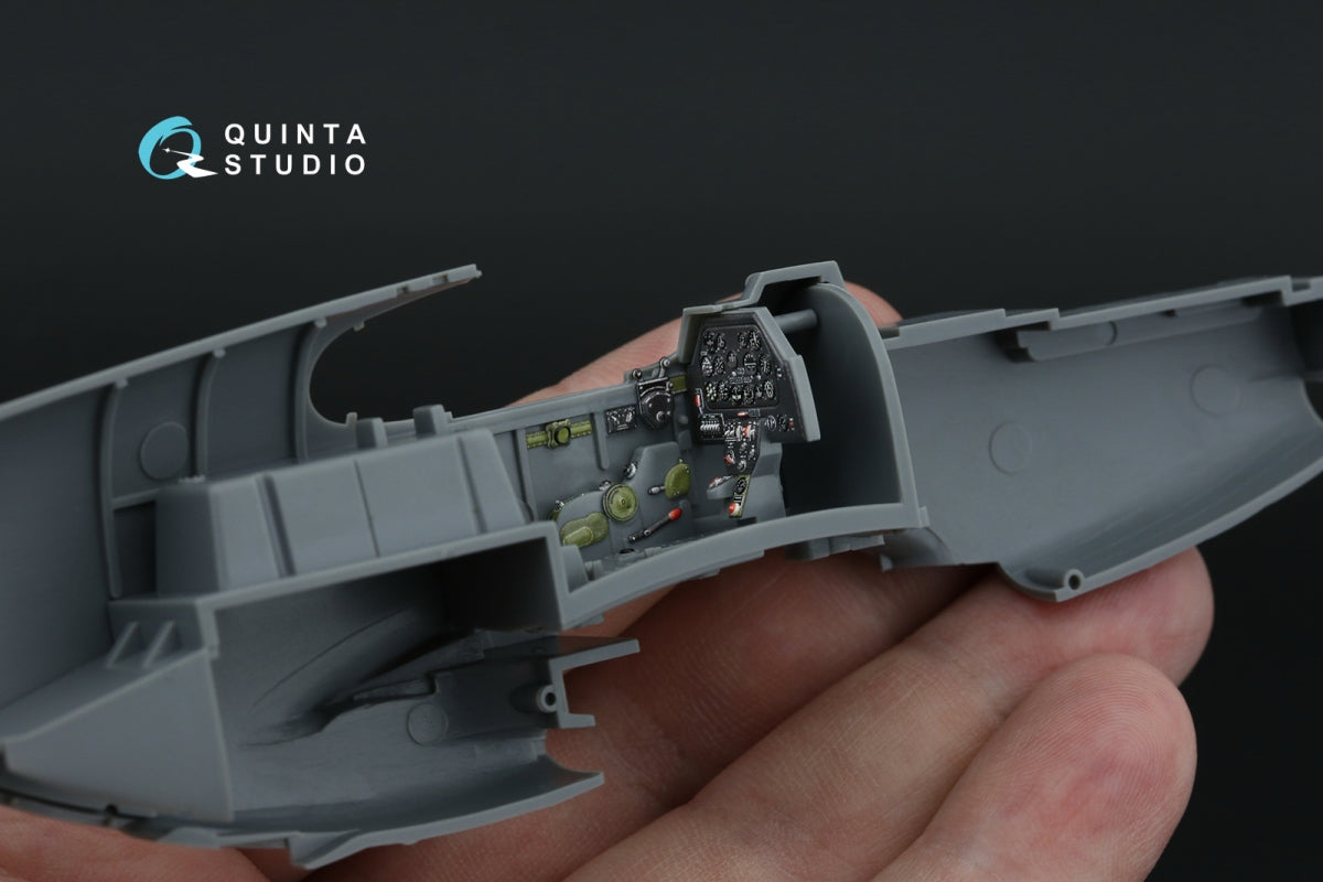 Quinta Studio QD48481 P-51B/C (Early) 3D-Printed colored Interior on decal paper (Tamiya) 1/48 – obrázek 8