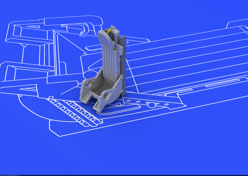Eduard 672008 MiG-15 ejection seat 1/72 (Eduard) – image 3