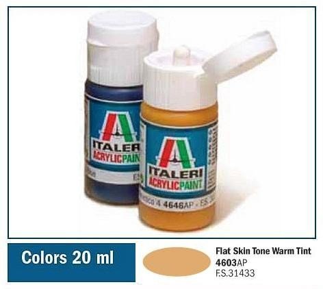 Italeri 4603AP Teint mat chaud 20 ml