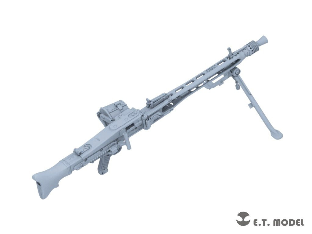 ET Model P35-217 WWII German Mg42 Machinegun &amp;amp; Ammo Box (3D Print) 1/35 – obrázek 6
