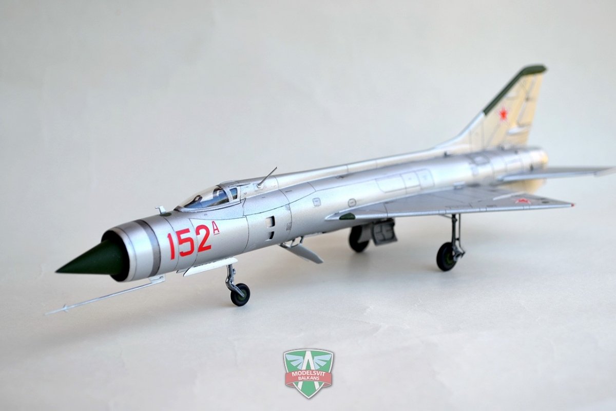Modelsvit 72028 Ye-152A Soviet twin-engined interceptor 1/72 – immagine 7