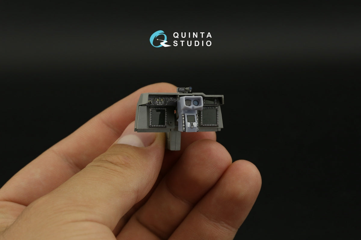 Quinta Studio QDS+35106 AH-64D 3D-Printed &amp;amp; colored Interior on decal paper (Takom) (Small version) (with 3D-printed resin parts) 1/35 – image 11