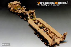Voyager Model PE35951 Modern US Army M911 C-HET &amp;amp;M747 Heavy Equipment Semi-Trailer For MENG SS-013 1/35 – imagen 9