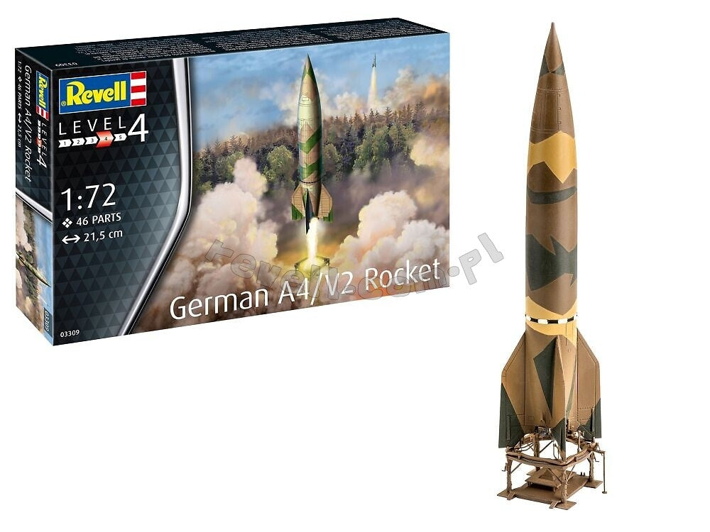 Revell 63309 German A4/V2 Rocket - model set 1/72 – zdjęcie 3