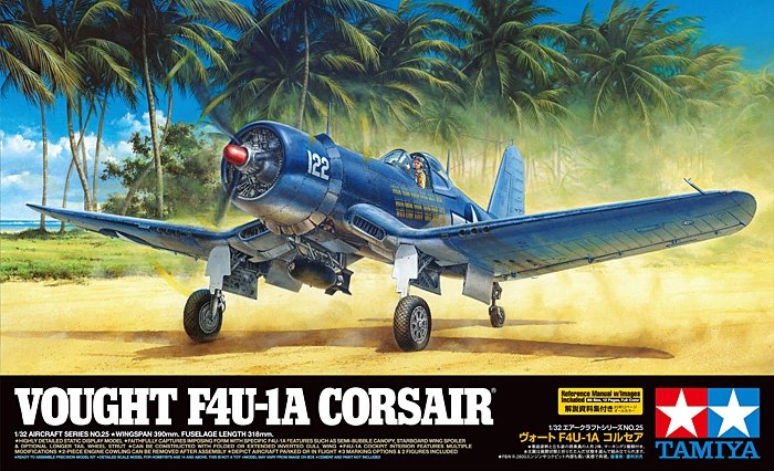 Tamiya 60325 Vought F4U-1A Corsair (1/32) 