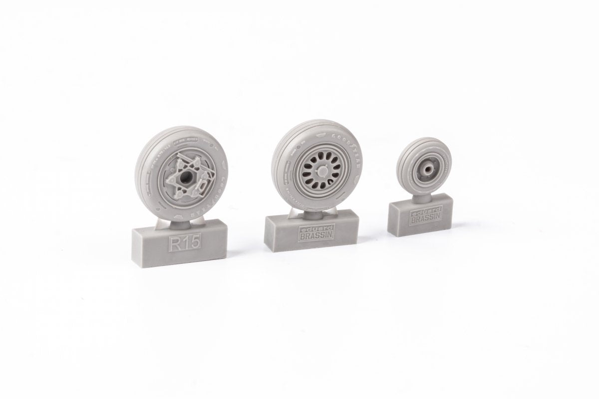 Eduard 648708 F-16 wheels late TAMIYA 1/48 – obrázek 4