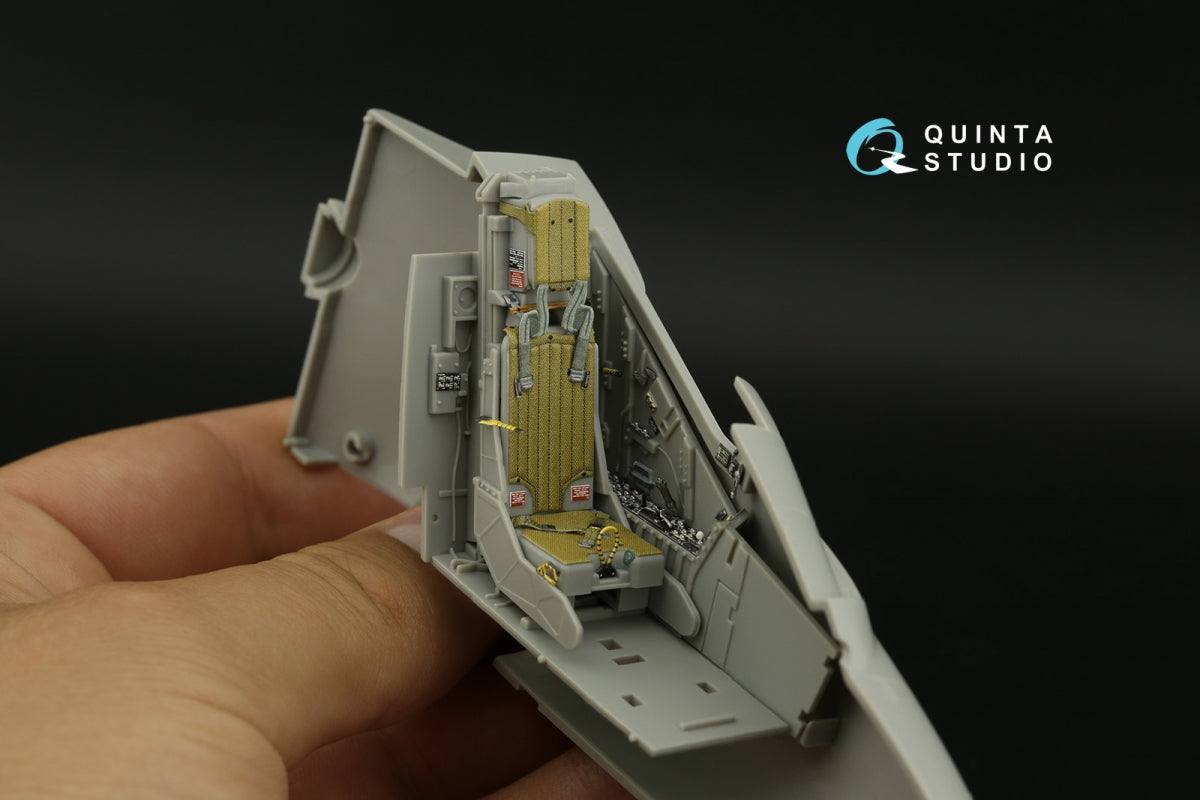 Quinta Studio QD32194 AV-8B Harrier II late 3D-Printed &amp;amp; colored Interior on decal paper (Trumpeter) 1/32 – immagine 11
