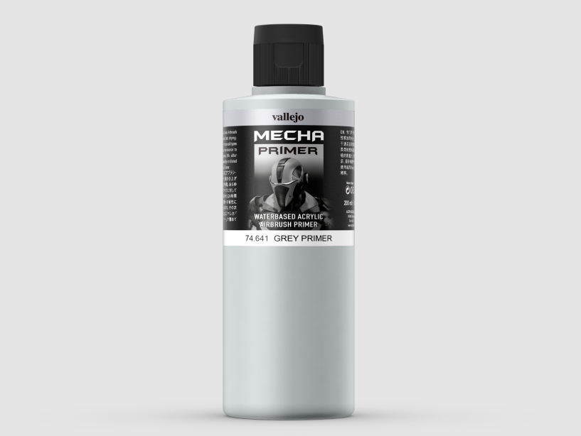 Vallejo 74641 Mecha Gray Primer 200ml