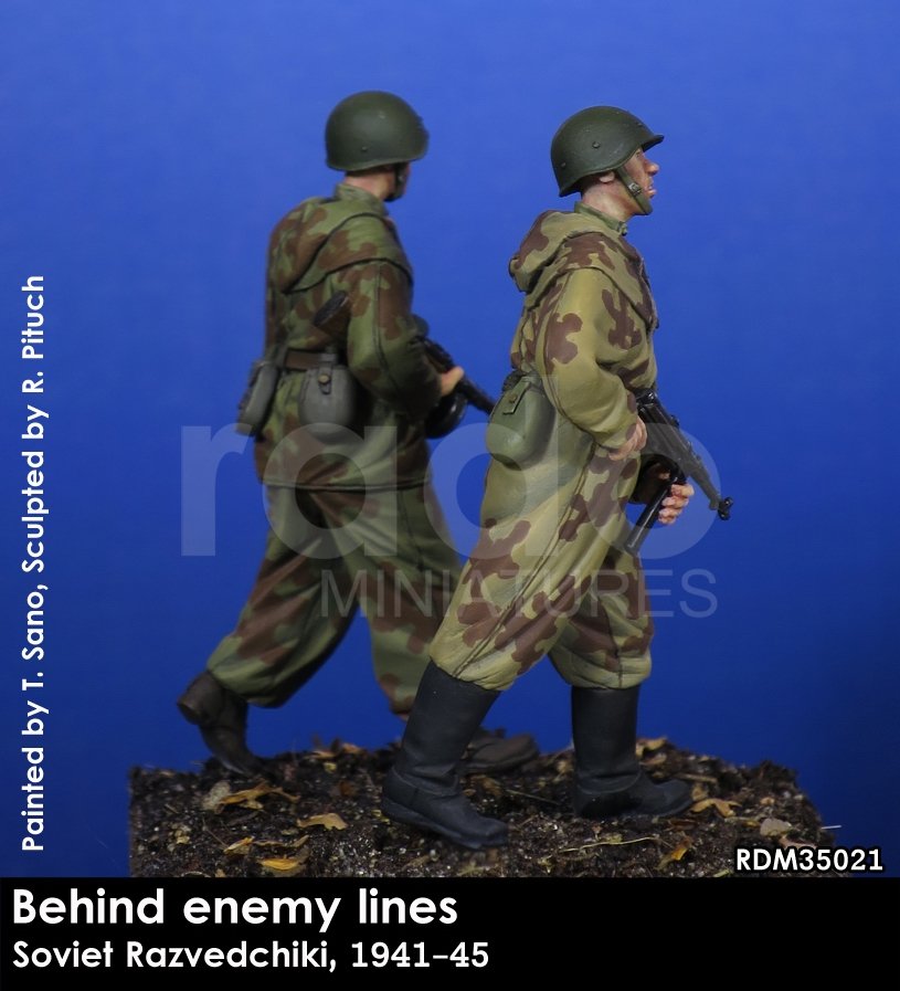 RADO Miniatures RDM35021 Razvedchiki soviétique, (1941-45) 1/35 – image 3