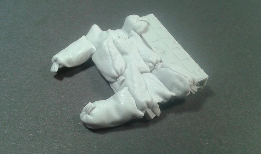 Panzer Art RE35-571 Sandbags armor for Humber MkIII AC 1/35