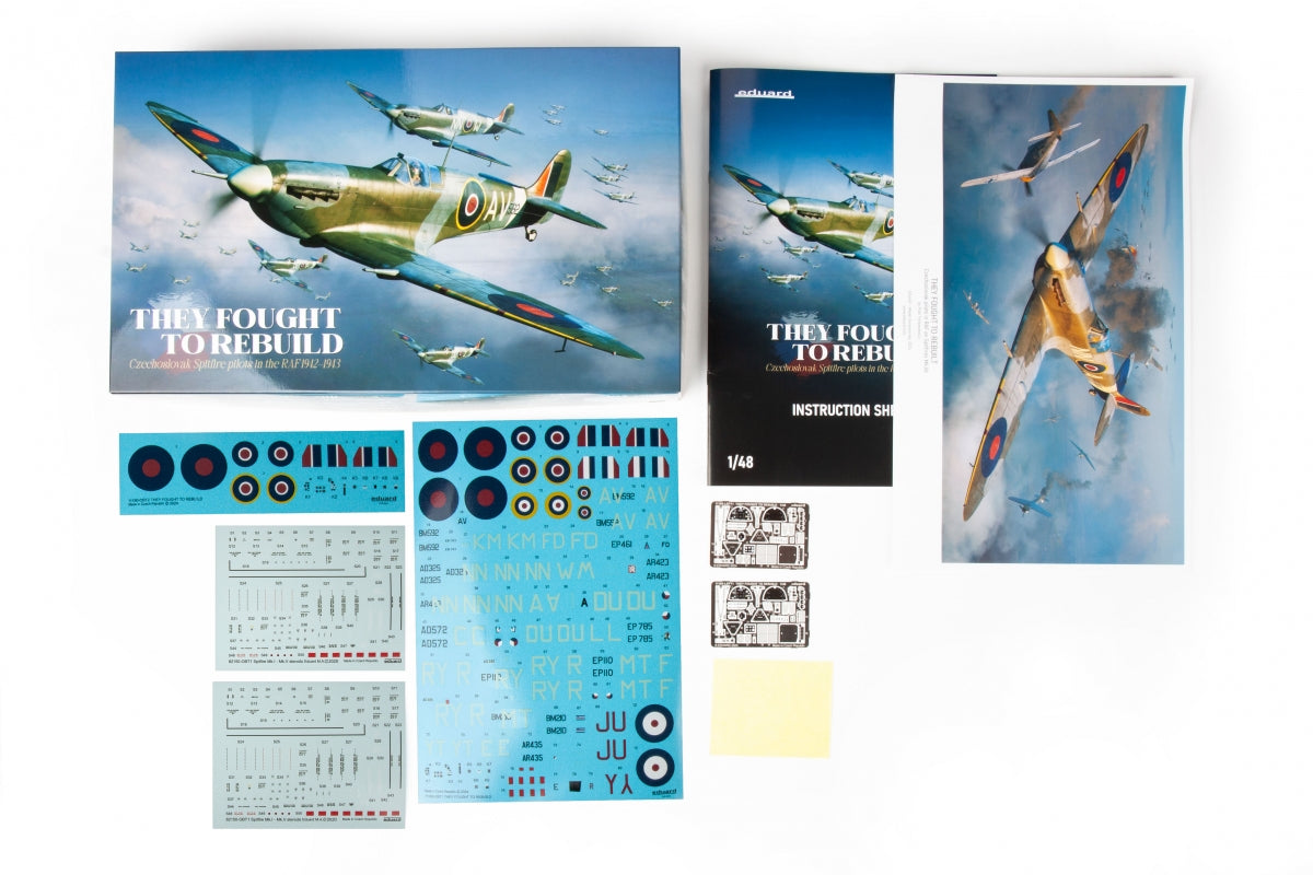 Eduard 11180 THEY FOUGHT TO REBUILD DUAL COMBO 1/48 – immagine 3