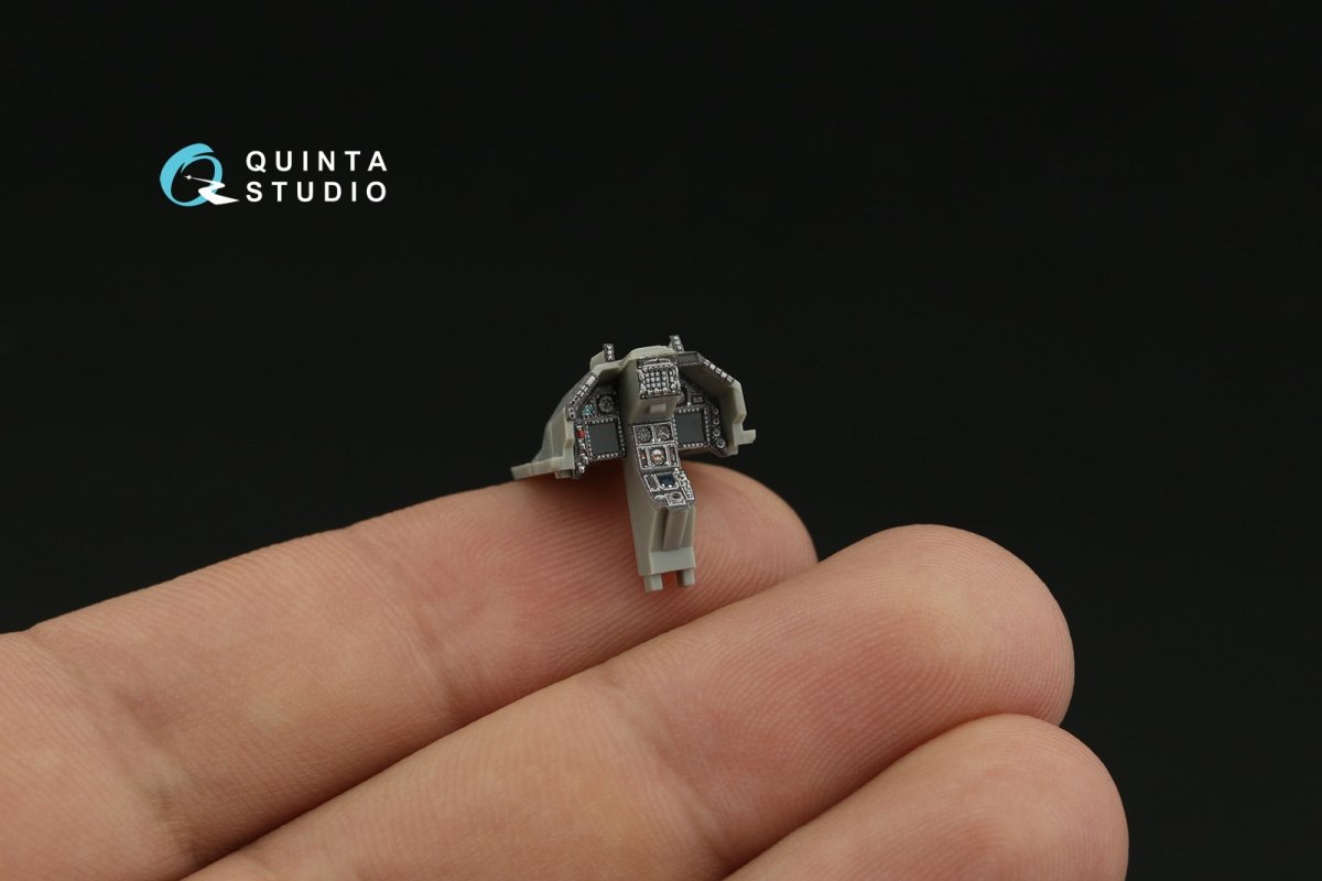 Quinta Studio QDS-48388 F-16A MLU 3D-Printed &amp;amp; coloured Interior on decal paper (Kinetic) (Small version) 1/48 – zdjęcie 6