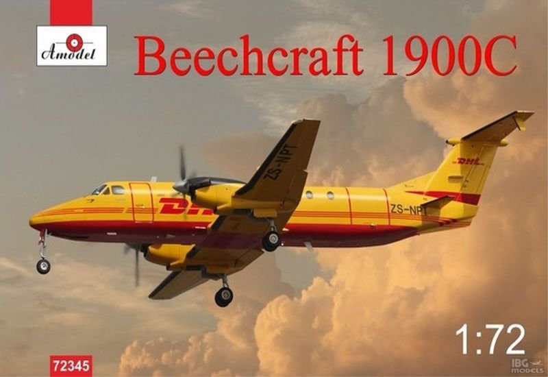 A-Model 72345 Beech 1900C DHL 1/72