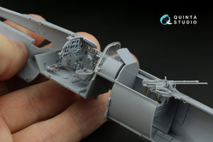 Quinta Studio QD48236 IL-2 1943 (two-seat) 3D-Printed &amp;amp; colored Interior on decal paper (for Zvezda kit) 1/48 – image 9