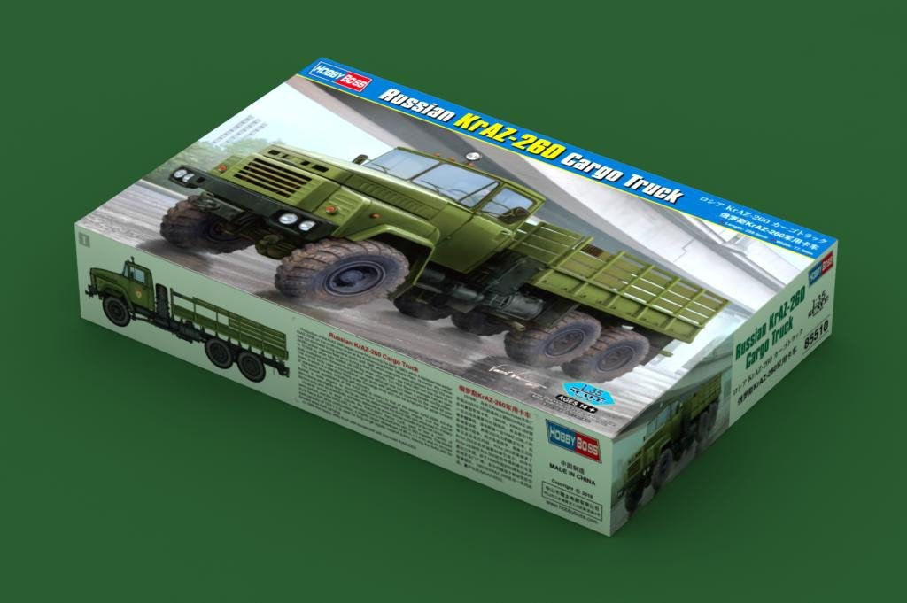 Hobby Boss 85510 Russian KrAZ-260 Cargo Truck 1/35 – immagine 2