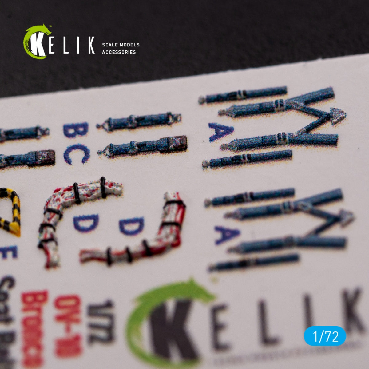 KELIK K72081 OV-10D+ &amp;quot;Bronco&amp;quot; interior 3D decals for ICM kit 1/72 – image 8