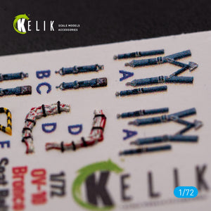 KELIK K72081 OV-10D+ &amp;quot;Bronco&amp;quot; interior 3D decals for ICM kit 1/72 – image 8