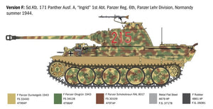 Italeri 0270 SD.KFZ. 171 PANTHER AUSF. A 1/35 – obrázek 8
