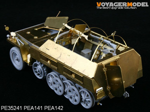 Voyager Model PEA142 WWII German Sd.Kfz.250 NEU Amour Plate (For DRAGON Kit) 1/35 – image 7