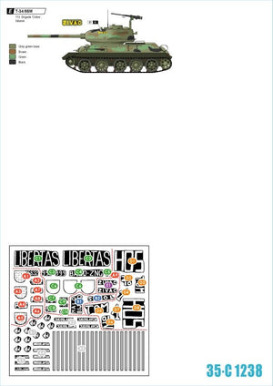 Star Decals 35-C1238 Domovinski Rat / Homeland War 1991-95. T-34/85M 1/35 – image 2