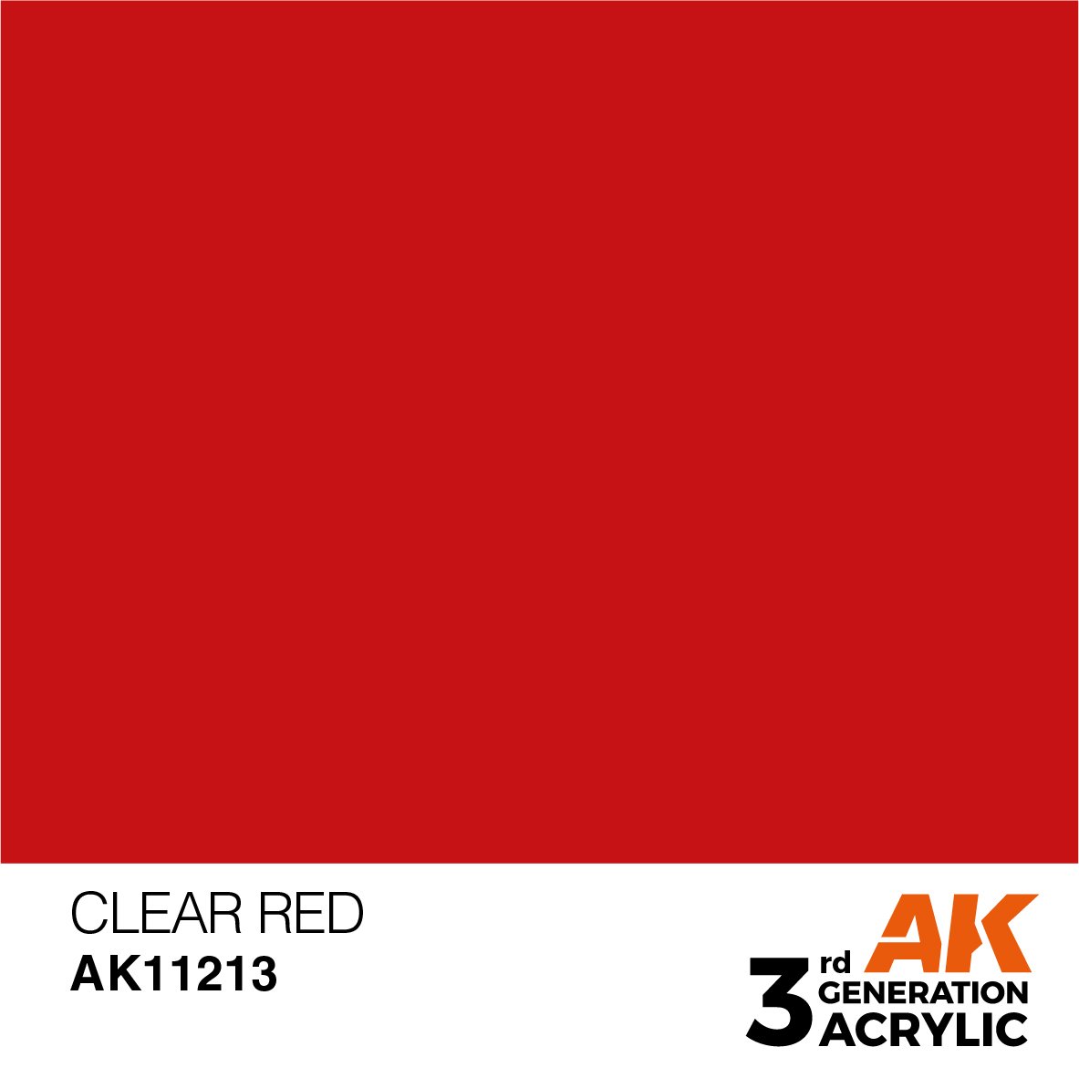 AK Interactive AK11213 ROUGE TRANSPARENT – STANDARD 17 ml 