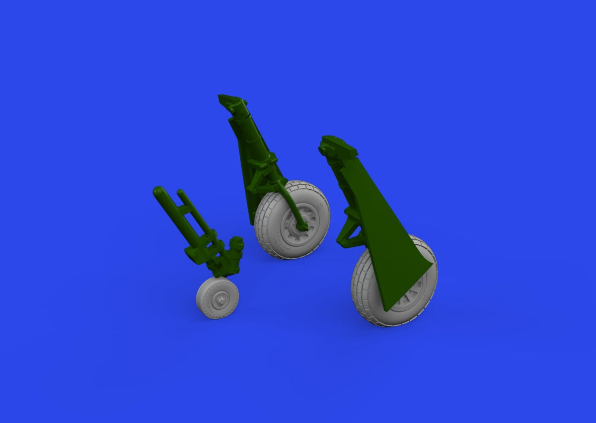 Eduard 672369 P-51D wheels block tread EDUARD 1/72 – image 4