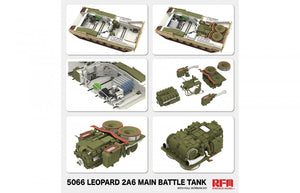 Rye Field Model 5066 Leopard 2 A6 - FULL INITERIOR 1/35 – obrázek 4