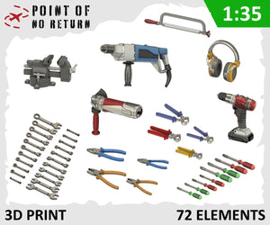 Point of no Return 3522004 Workshop Tools 1/35
