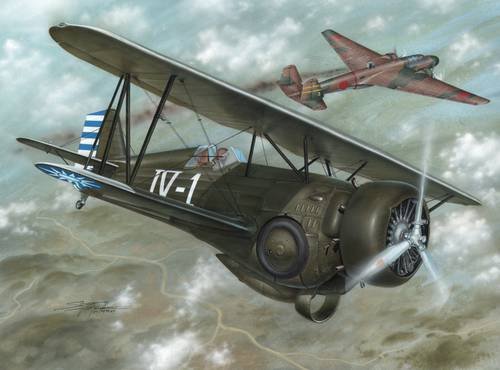 Special Hobby 72223 model 68 Hawk III First Chinese Ace 1/72