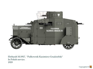 Copper State Models 35010 Ehrhardt EV/4 M.1917 (INCLUDES POLISH DECALS) 1/35 – Bild 3