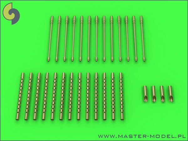Master AM-32-058 Boeing B-17 Flying Fortress - machine gun set - Browning M2 aircraft .50 caliber barrels with flash hiders 1/32