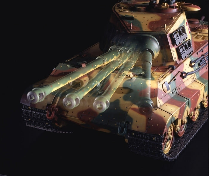 Tamiya 56018 R/C GERMAN HEAVY TANK TYPE VI KING TIGER PRODUCTION TURRET FULL-OPTION COMPLETE KIT 1/16 – image 4